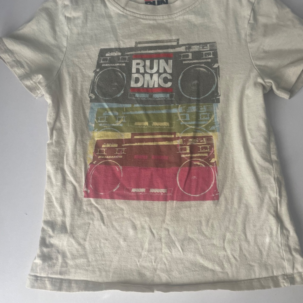 run dmc shirt kids size 5T